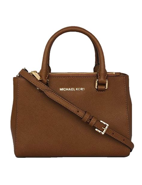 michael kors women's kellen medium satchel leather|Michael Kors non leather bags.